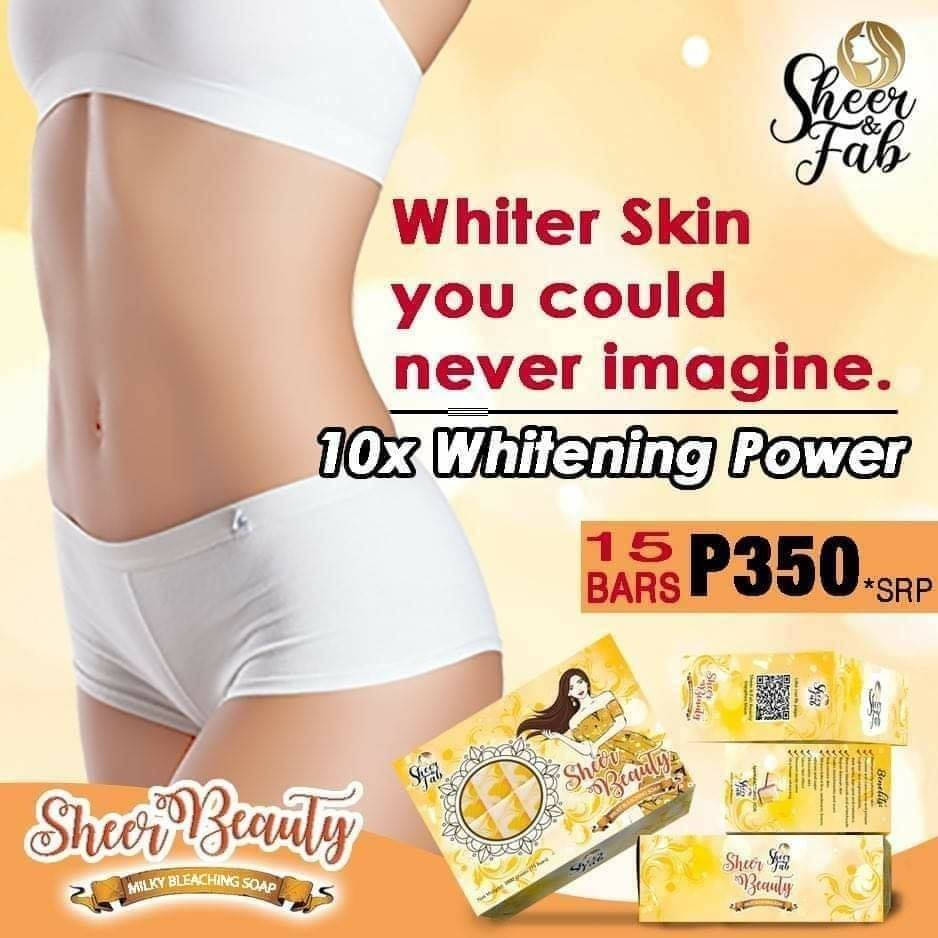 15pcs Milky Bleaching Soap, bleaching soap permanent white, bleaching