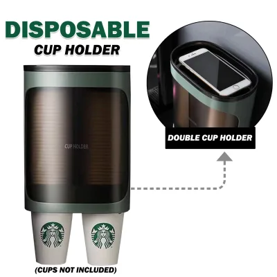 Disposable Cup Holder Automatic Cup Distributor Paper Cup Holder Household Wall-Mounted