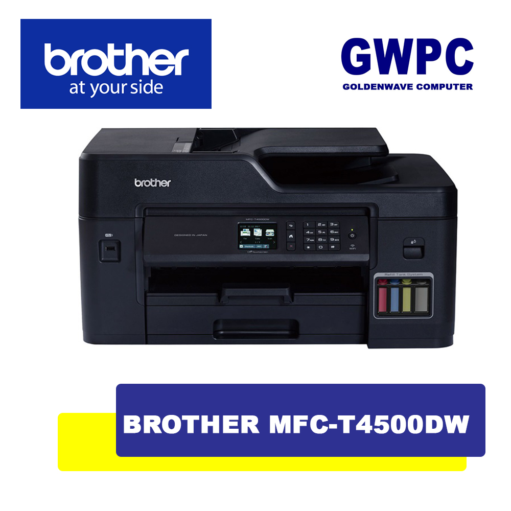 Brother MFC-T4500DW Ink Tank Printer T4500 | Lazada PH