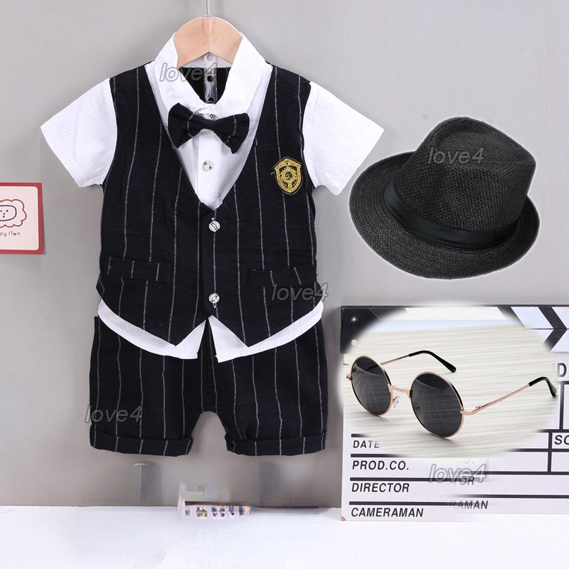 Boss Baby Boy Outfit Year Old School Uniform Costume for Kids
