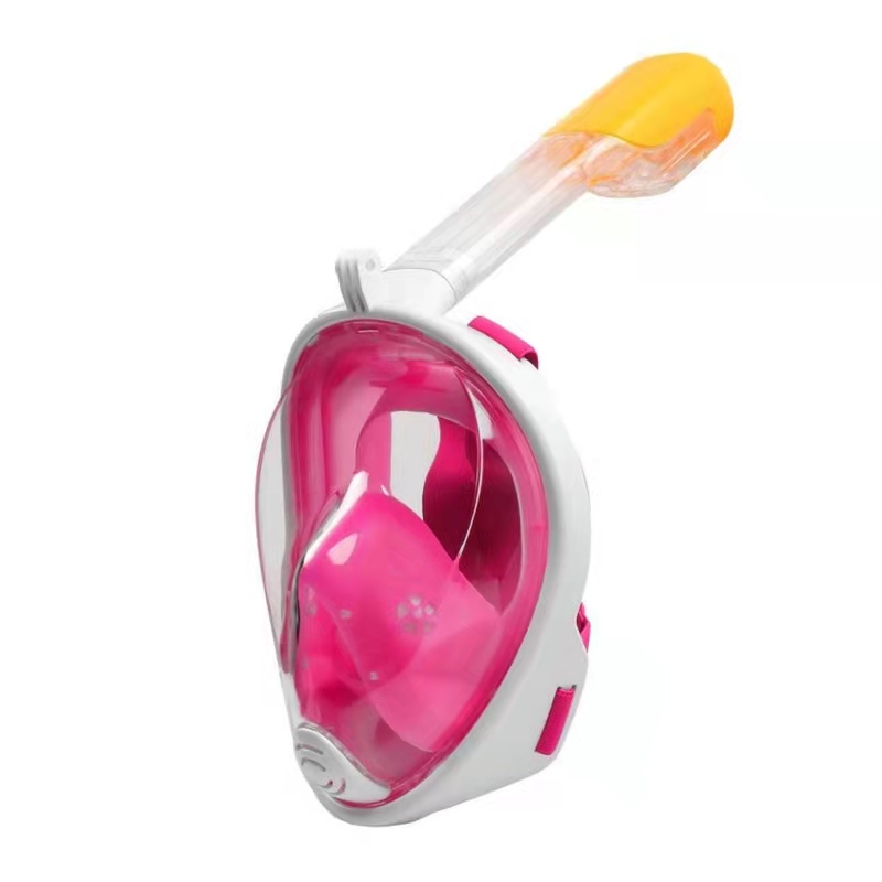 RL Full Face Snorkeling Mask Easy Breath Snorkeling Goggles Set for ...
