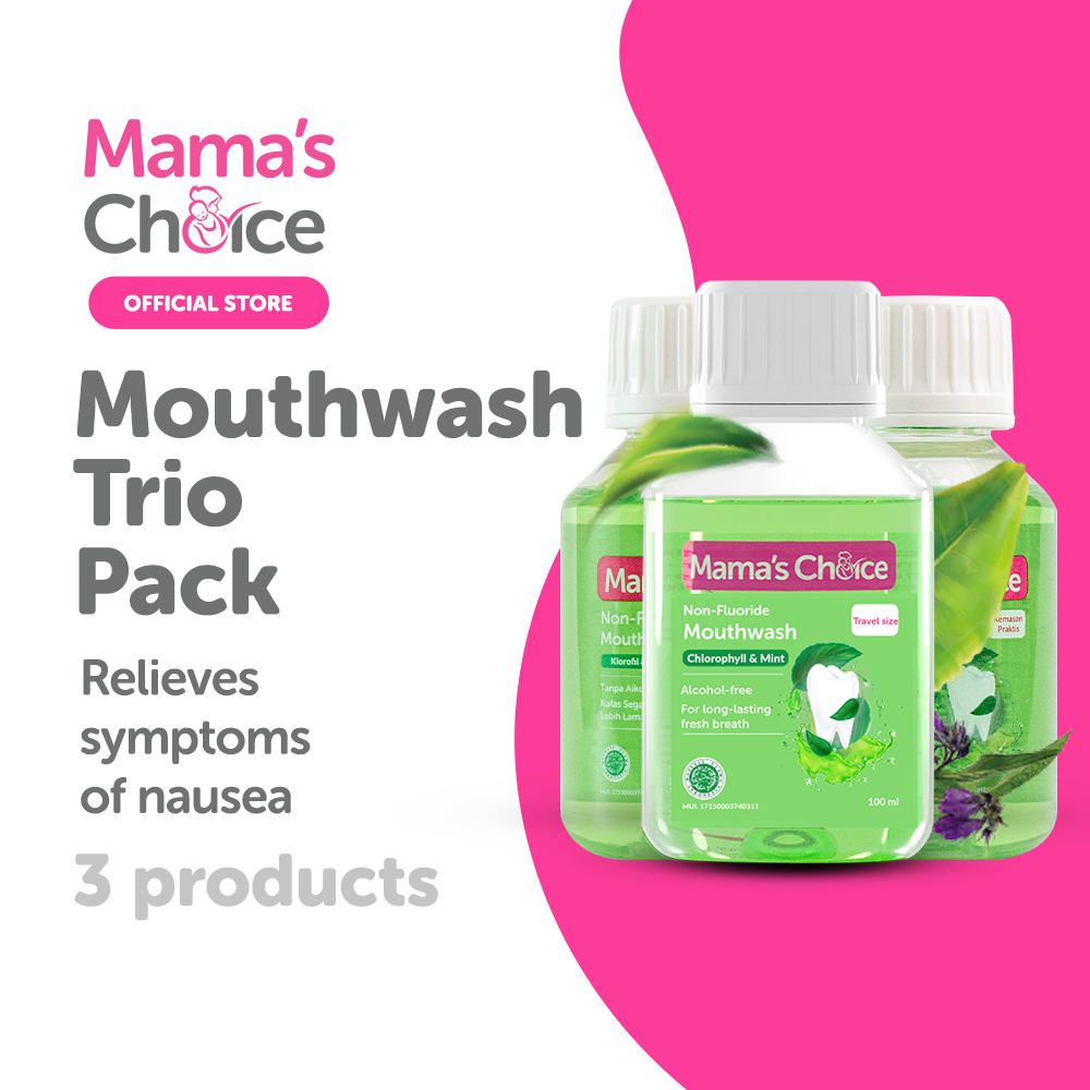 Mama's Choice Mouthwash (Trio Pack) Mouthwash for Oral Health for