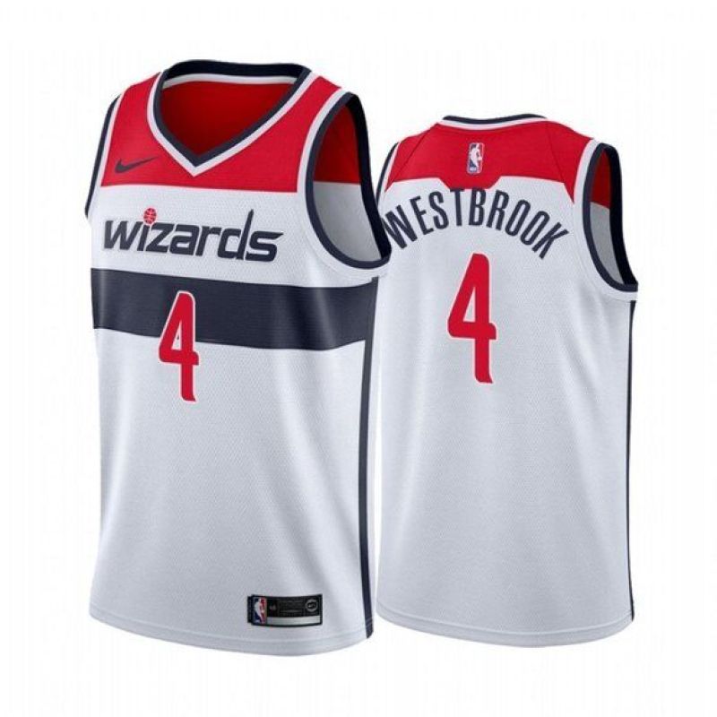 wizards white jersey