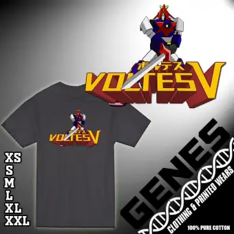 Voltesv Voltes V Voltes Five Robot Anime Unisex Shirt An306