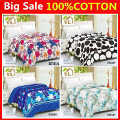 YL Soft Cotton Blanket - King Size Home Decor Bedding