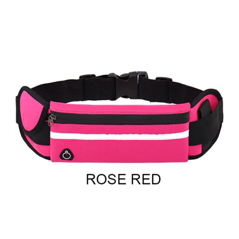 Sports Waist Pack Women Men Running Belt Waist Bag Waterproof Fanny