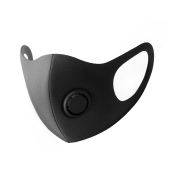 Surfgear Unisex Mouth Anti-Dust Face Mask with Breathing Valves Cycling Face Cover