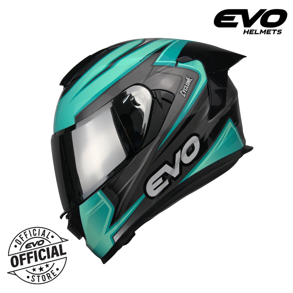 Evo Gt Pro Cyclone Dual Visor Full Face Helmet Lazada Ph