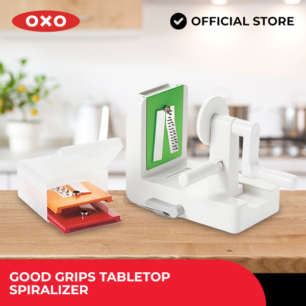 OXO Houseware Good Grips Tabletop Spiralizer (BPA-Free  Stainless Steel)  Lazada PH