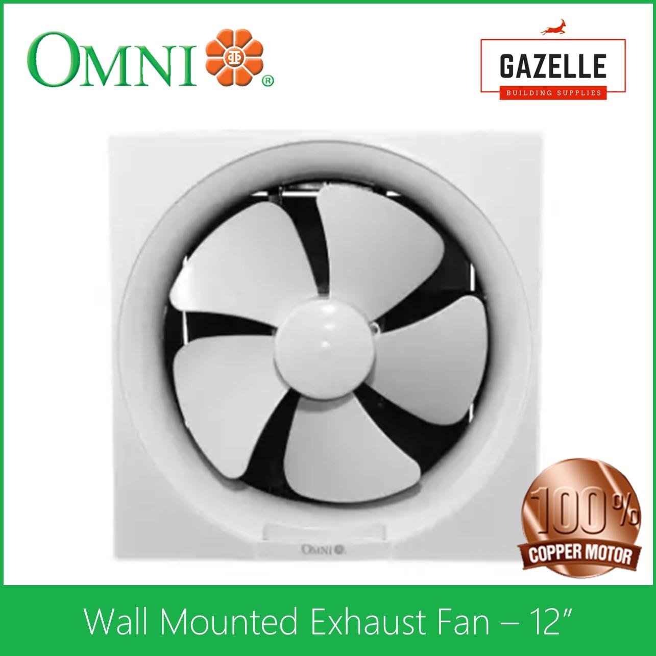 Omni Wall Mounted Exhaust Fan 12 inches inch XFW30012 XFW30012 12
