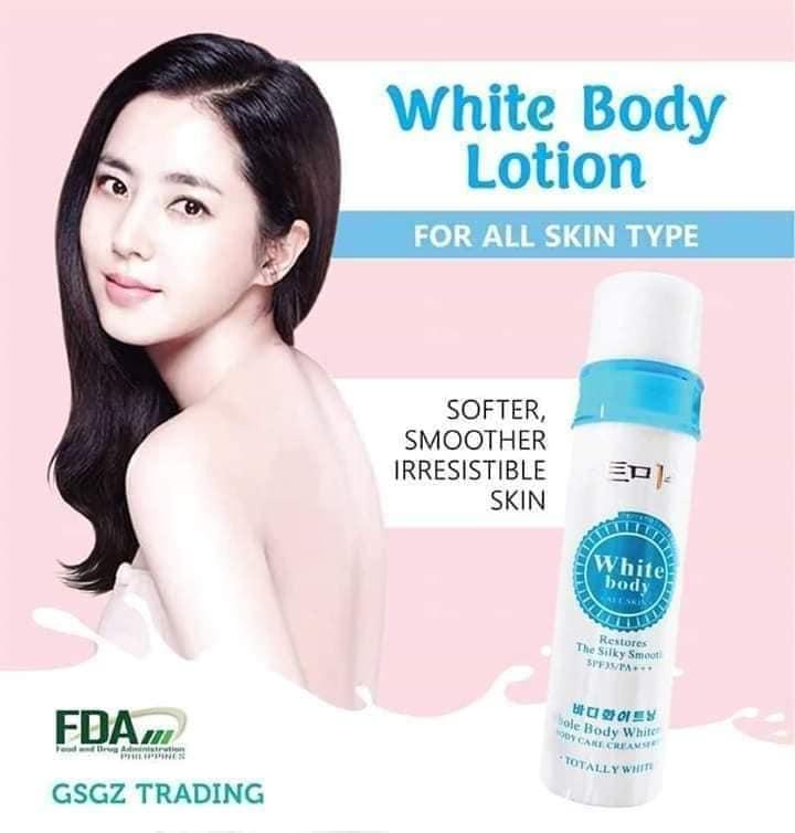 White Body Korean Whitening Lotion review and price