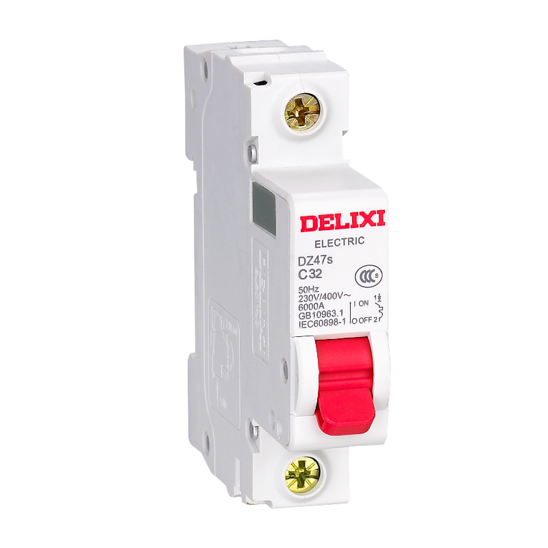 Delixi electric air switch dz47s series 1p2p3p household 63a three