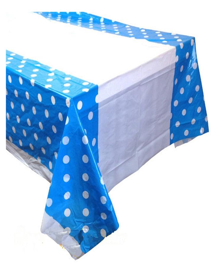 Party Kingdom Plastic Polka Dots Party Table Cover Disposable Party Needs Party Decoration