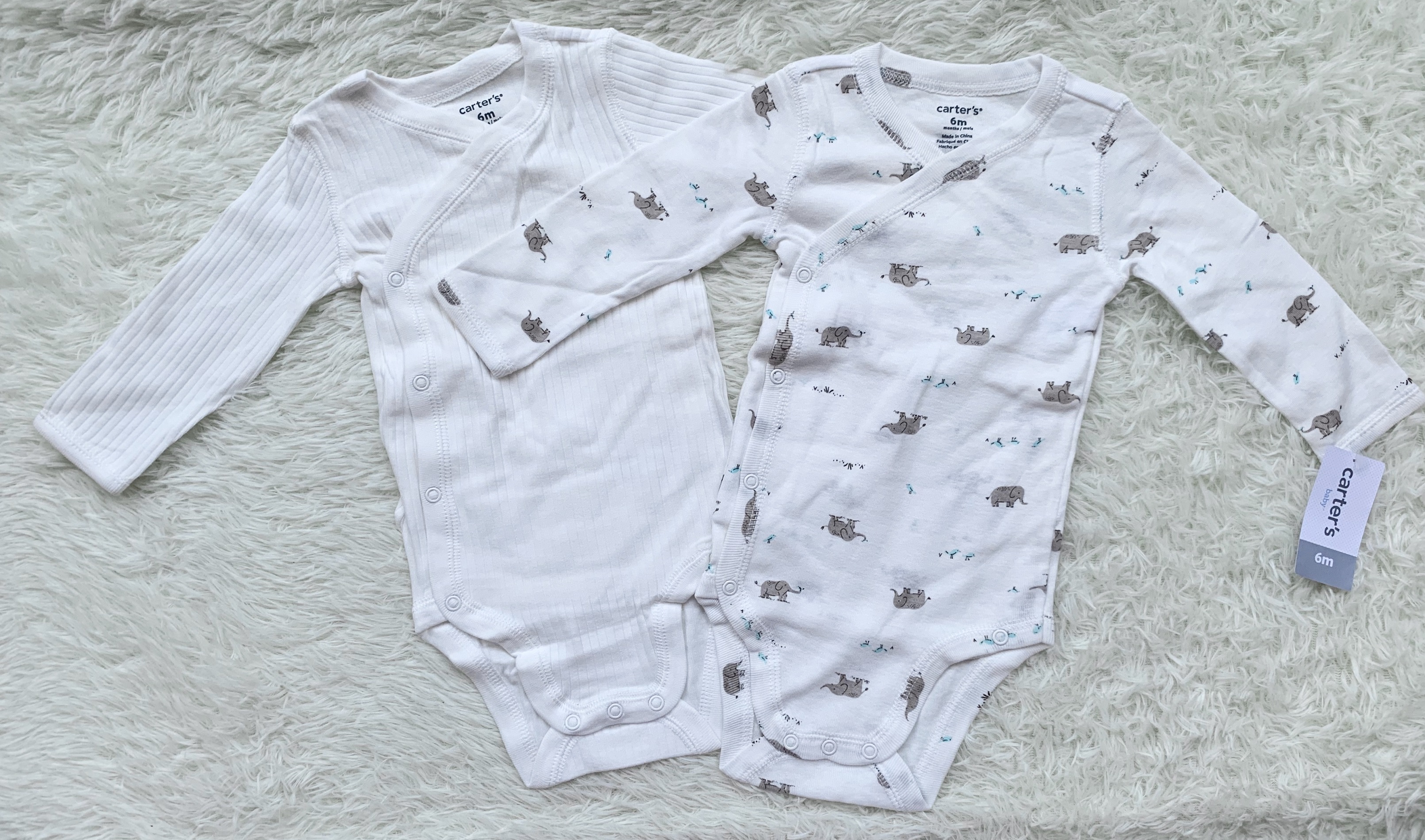 carter's side snap bodysuit