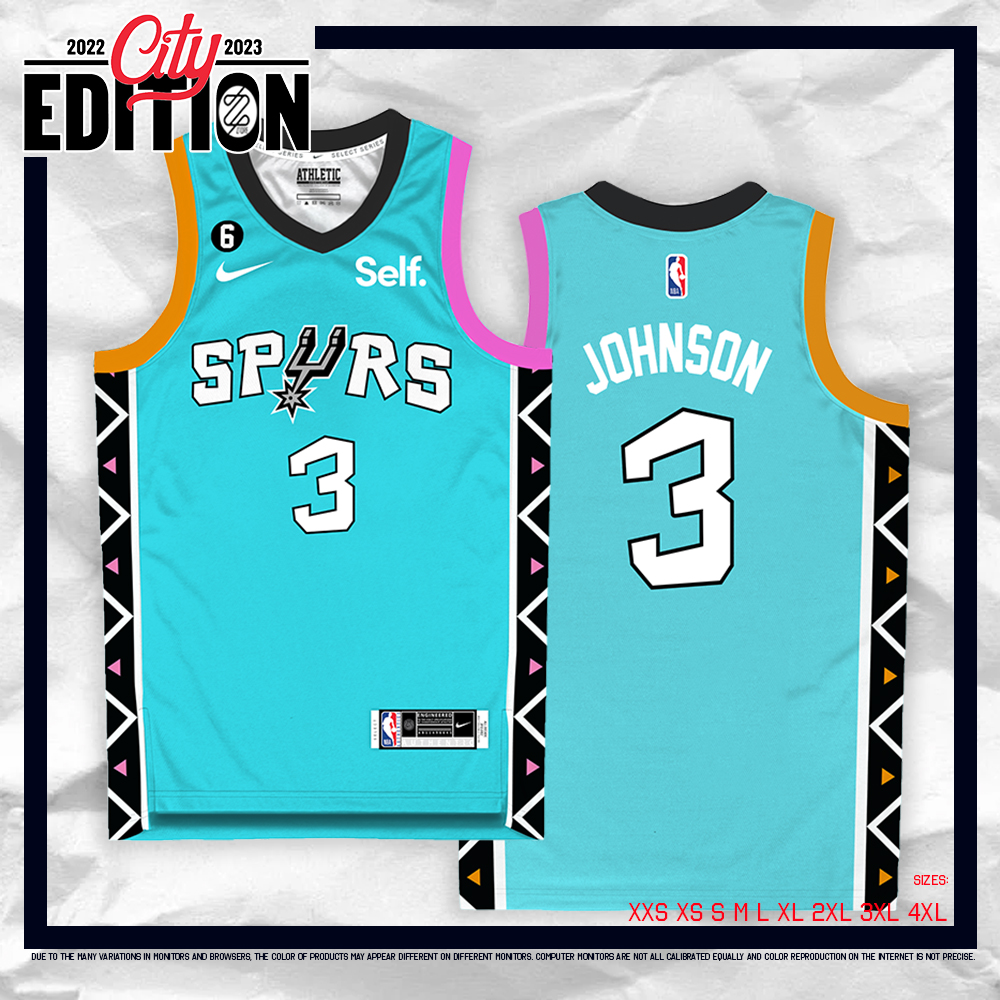 Keldon Johnson San Antonio Spurs Fanatics Branded Unisex 2022/23 Fastbreak  Jersey - City Edition - Turquoise