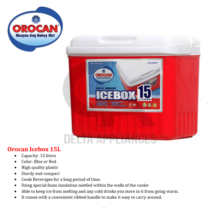 Orocan sales ice box