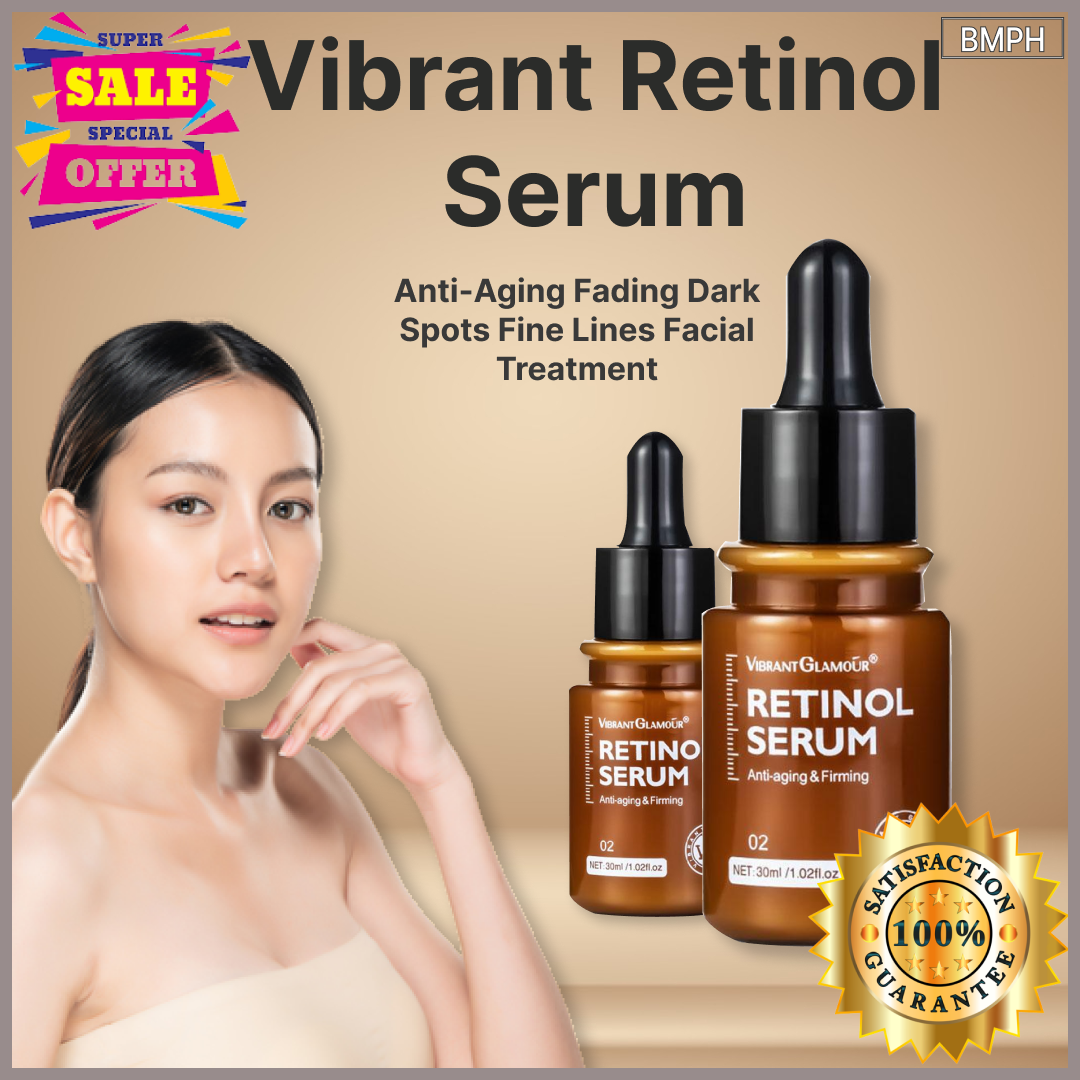 Retinol Serum with Collagen Vitamin A Vitamin C Vitamin E Serum For ...