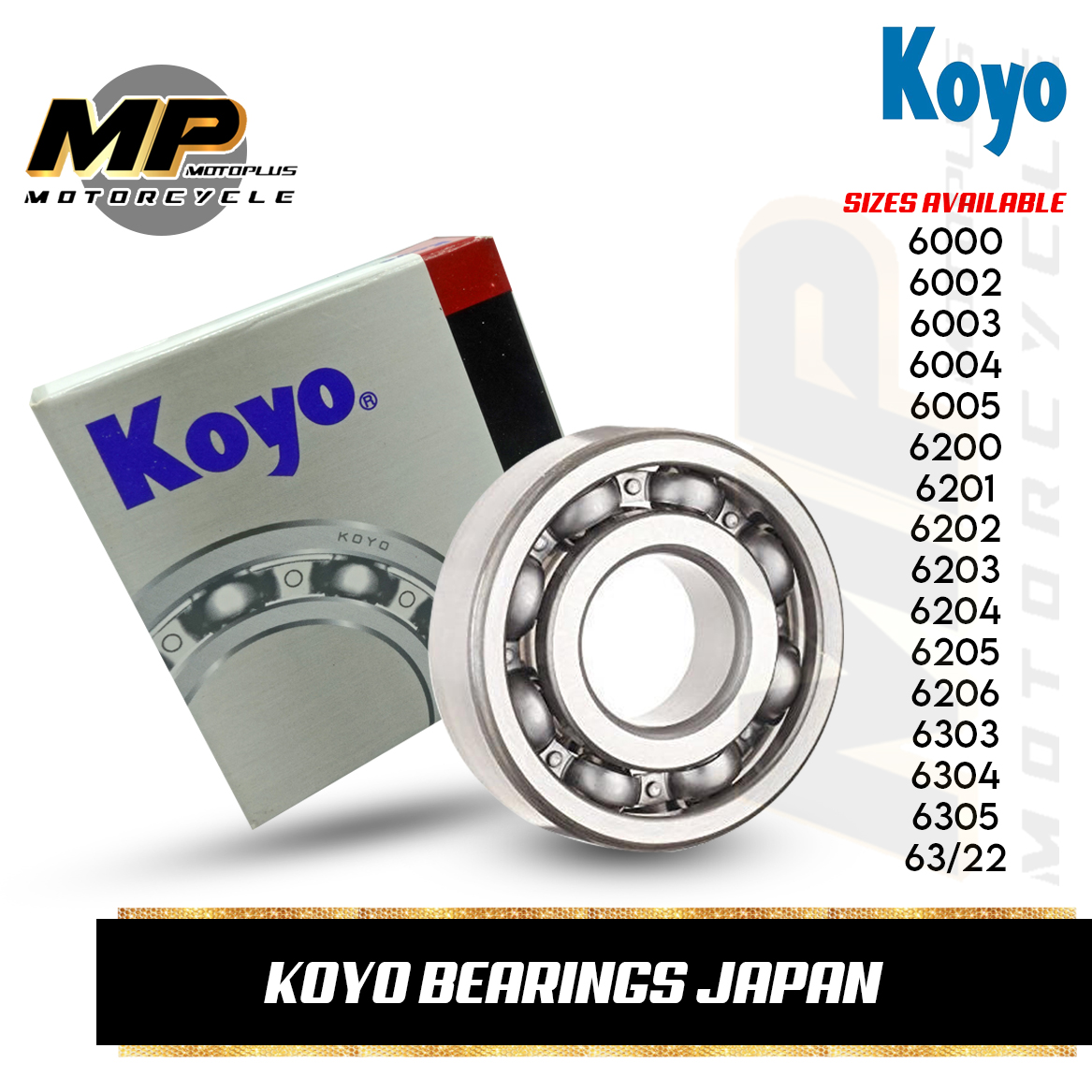 KOYO BEARINGS JAPAN MOTOPLUS Lazada PH