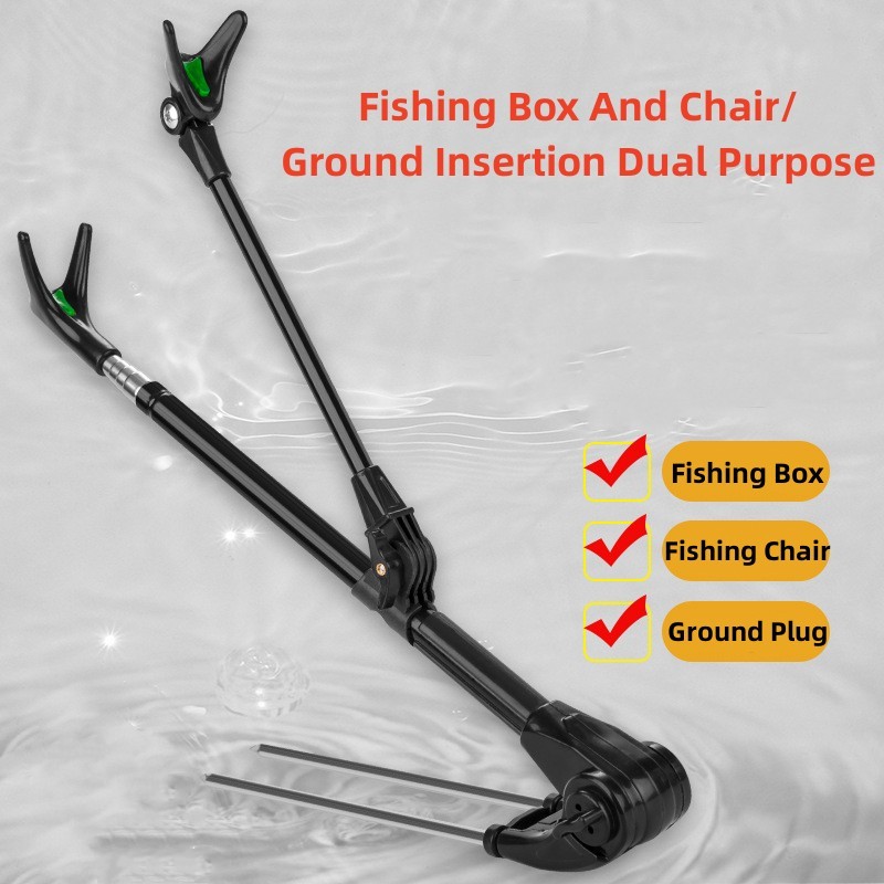 Fishing Rod Bracket Stand Holder Stainless Steel Fishing Rod Turret Support  Fishing Accessories
