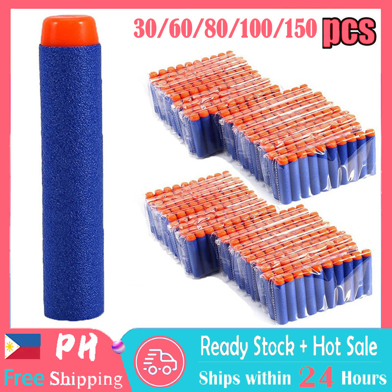 Refill Foam Darts For Mega Sponge Round Head Soft Bullets 60 Pcs/Set Accessories 