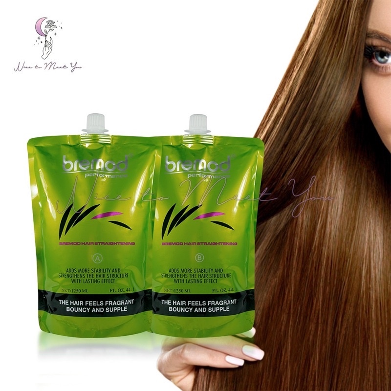 Bremod Rebonding Hair ( milk ) Rebonding Straight Set 1250ml Lazada PH