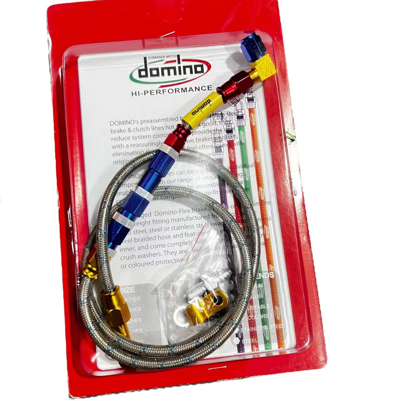 domino motorcycle Front brake hose thail look 100cm Lazada PH