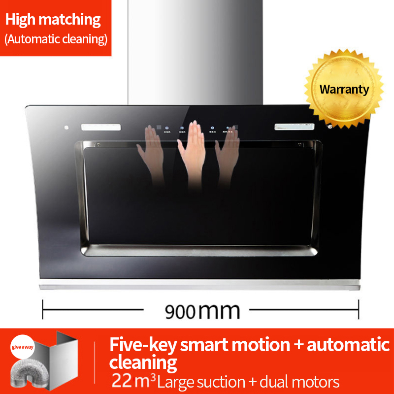 【1 Year Warranty】【COD】Range hood household side suction range hood