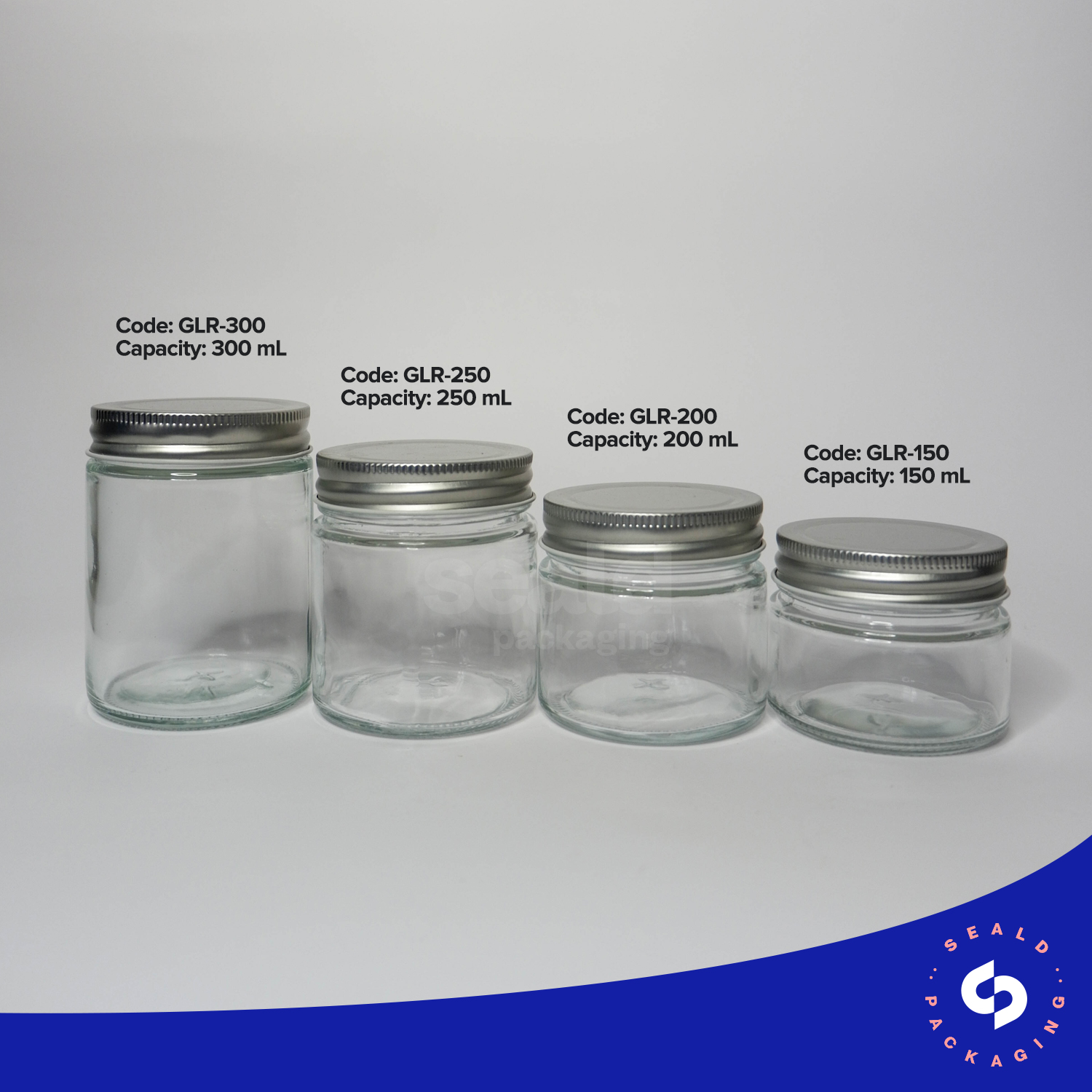 Glass Rounded Mason Jars (GLR) Lazada PH