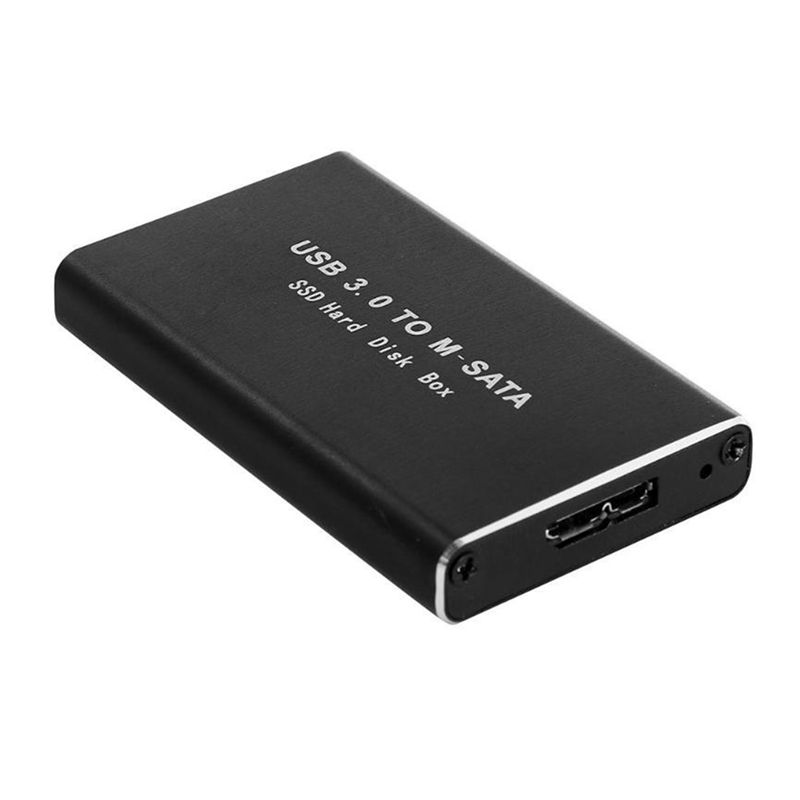 MSATA to USB 3.0 SSD Storage Case Adapter for 30x50mm 30x30mm MSATA SSD