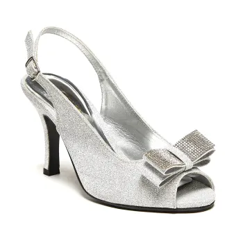 cheap silver pumps