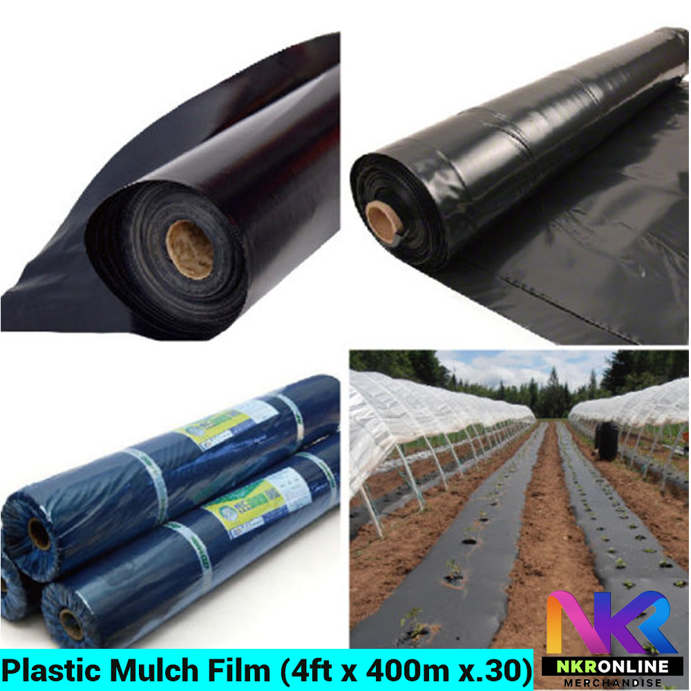 Legit High Quality Plastic Mulch Film (4 feet width x 400 meters long x