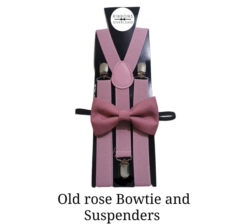 bow tie old rose
