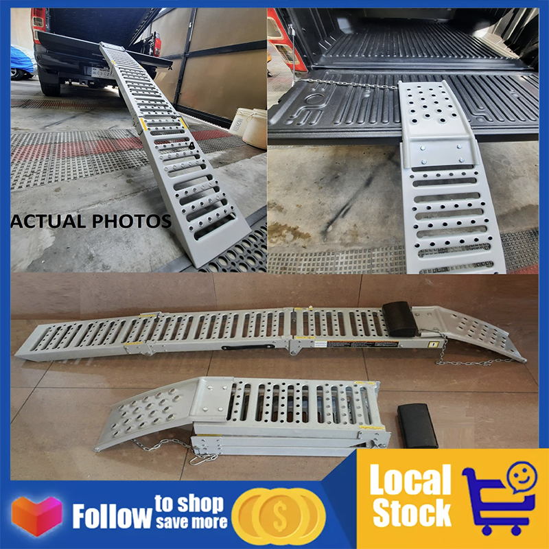 2PC Heavy Duty Car Ramp (1 PAIR) MOTORCYCLE STEEL RAMP MULTIPURPOSE