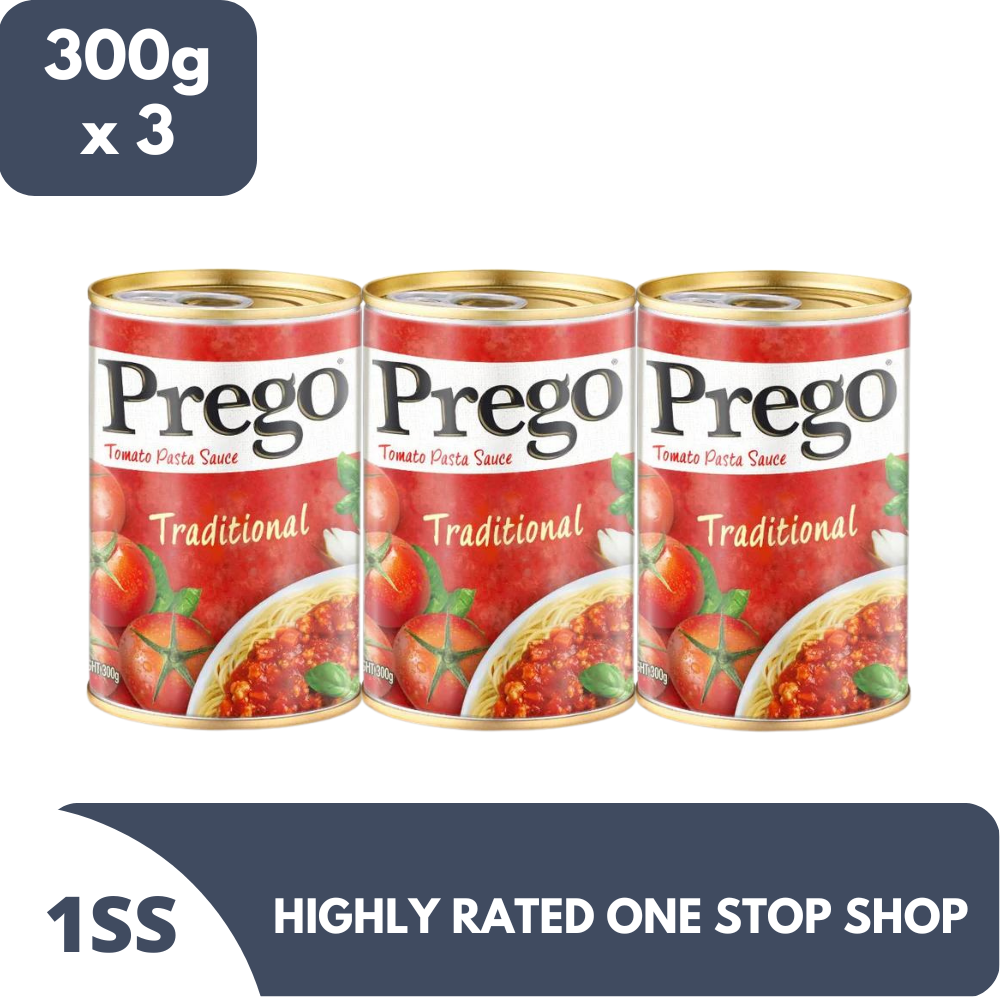 Prego Traditional Pasta Sauce Can 300g