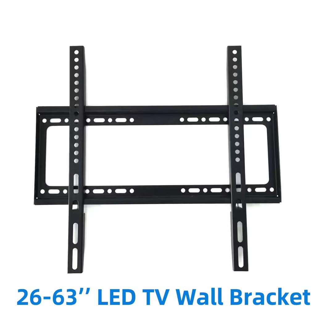 TV Wall Mount Bracket Adjustable Universal For 14 63 Sizes LED LCD 