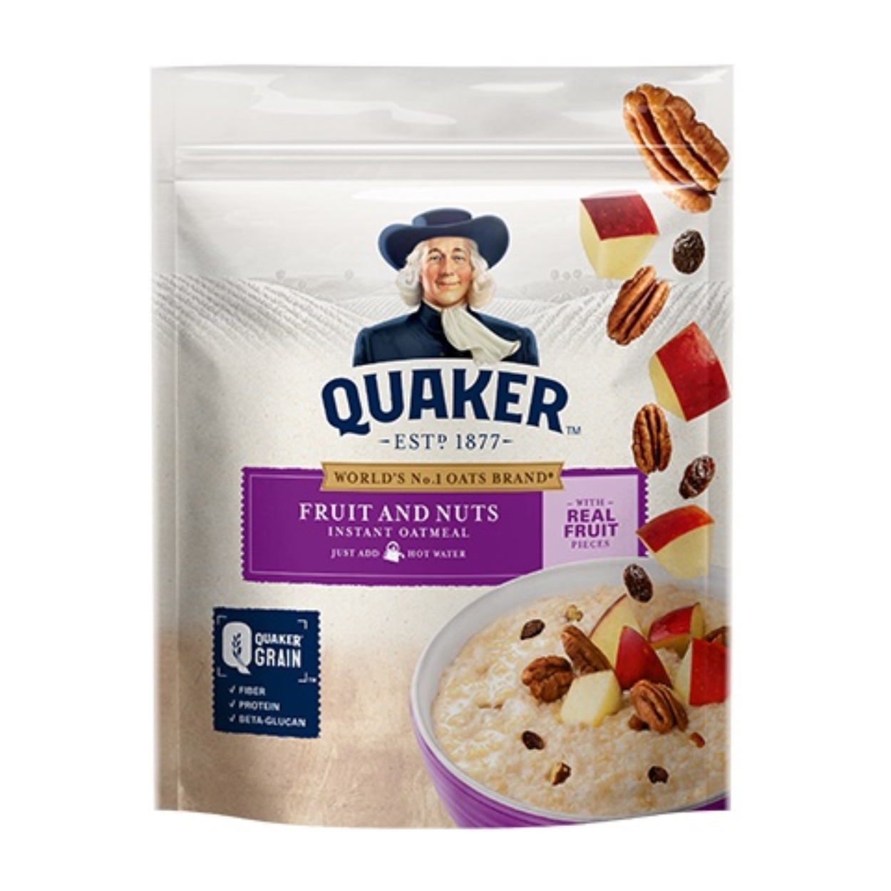 Quaker Oatmeal Old Fashioned/Whole Grain Rolled Oats/Quick Cook/Fruits and Nuts Lazada PH