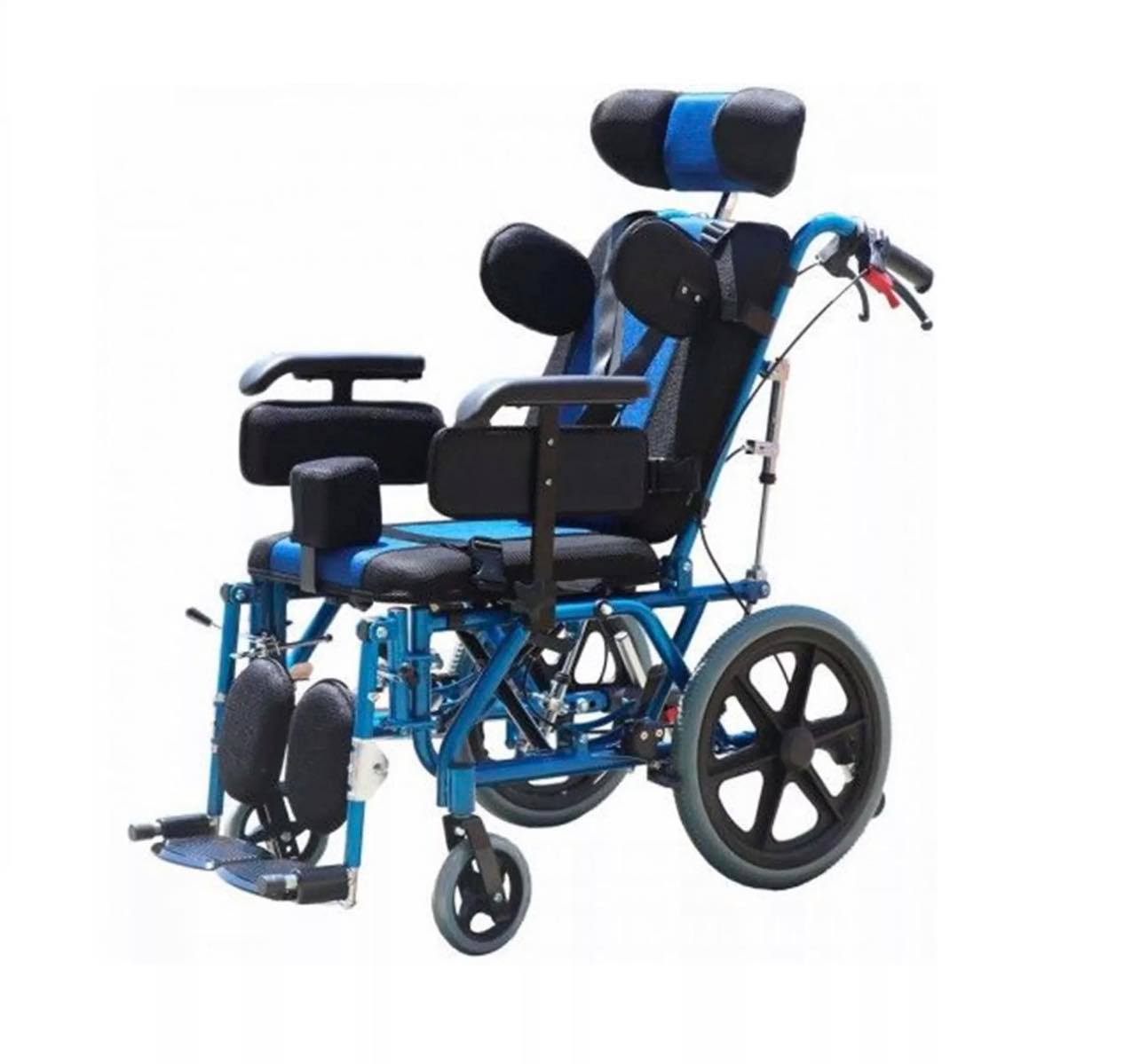 Cerebral Reclining Wheelchair Foldable Reclining Wheelchair for ...