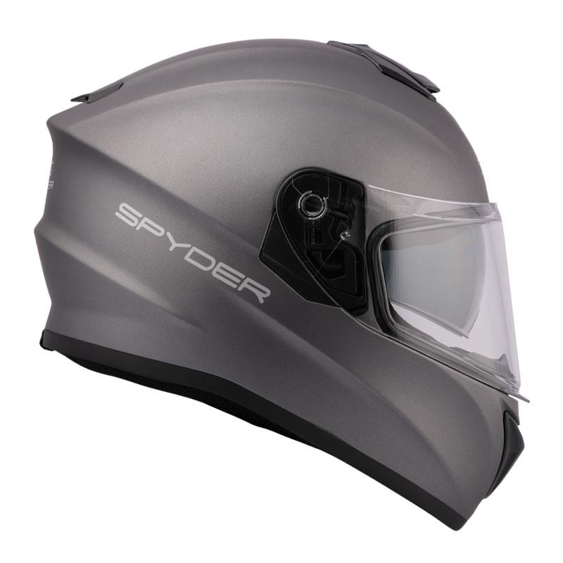 spyder full face helmet dual visor