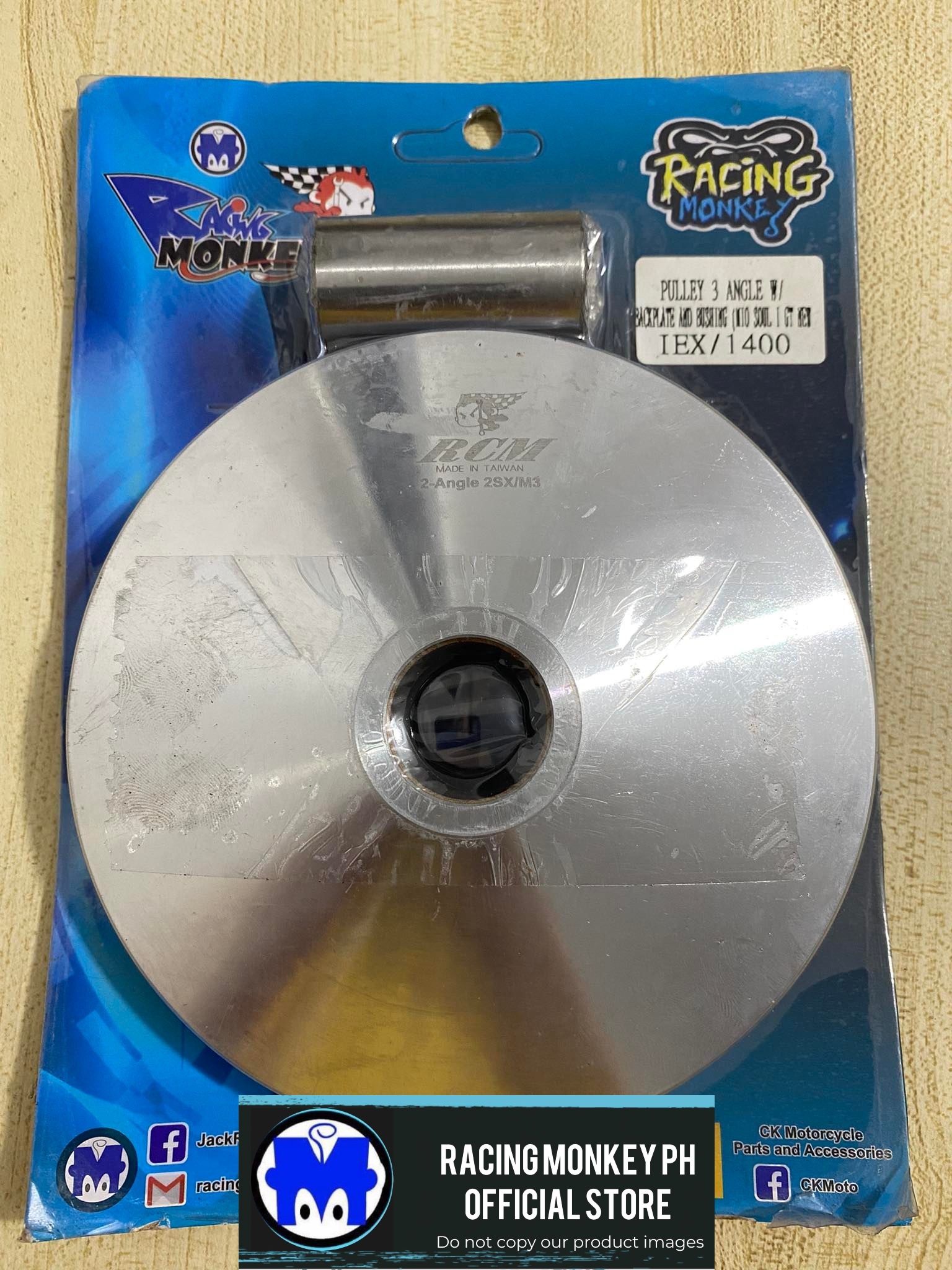 Pulley and Drive Face Set 13.5 Degree 3 Angle (Mio i 125/M3/Soul i 125