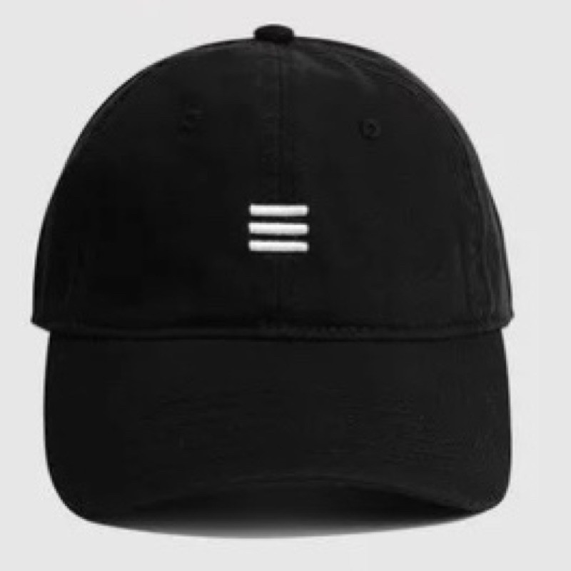 Korean 3 Bar Baseball Cap Unisex Cotton Lazada PH