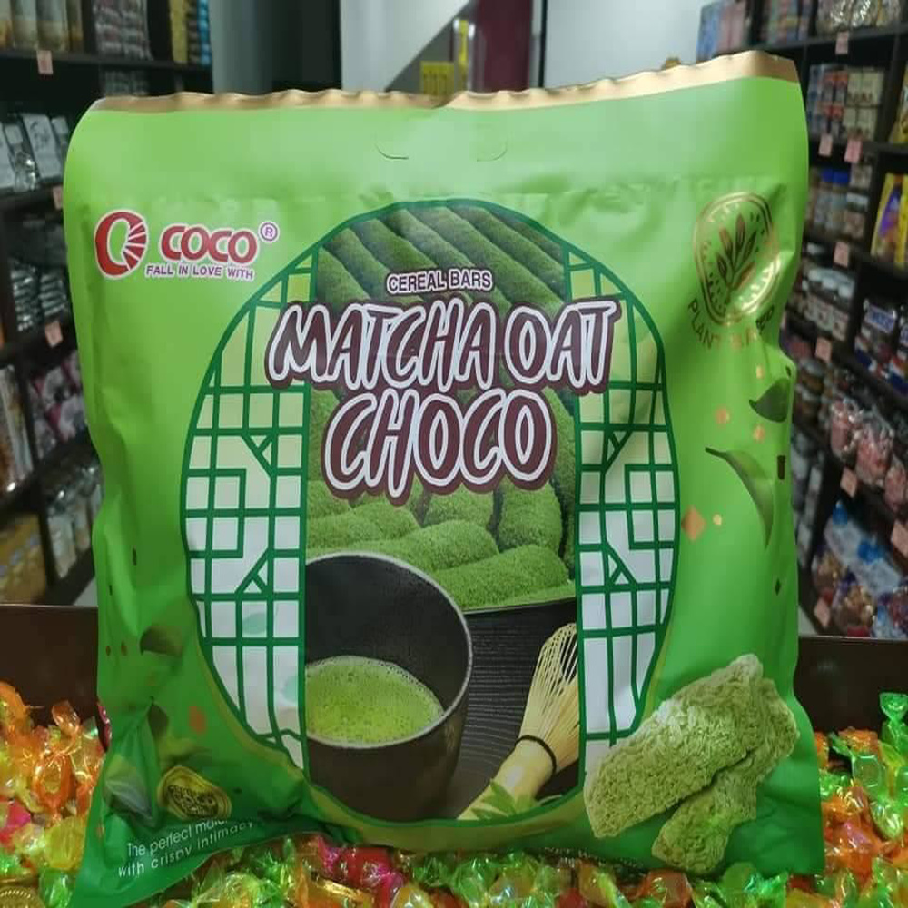 COCO OAT 400g MATCHA OAT CHOCO OAT STRAWBERRY OATS CHOCOLATE OATS