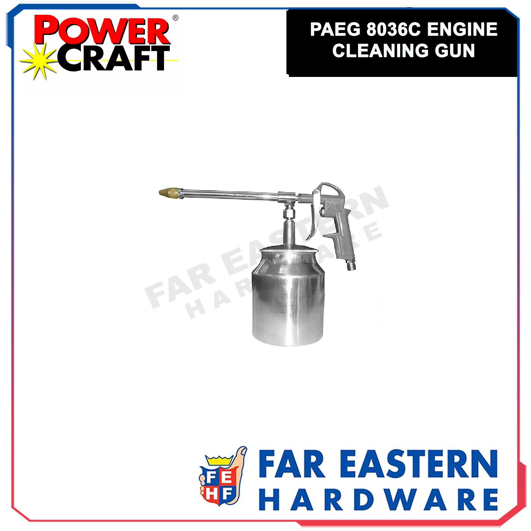 POWERCRAFT Pneumatic Air Engine Cleaning Gun 750cc PAEG 8036C Lazada PH
