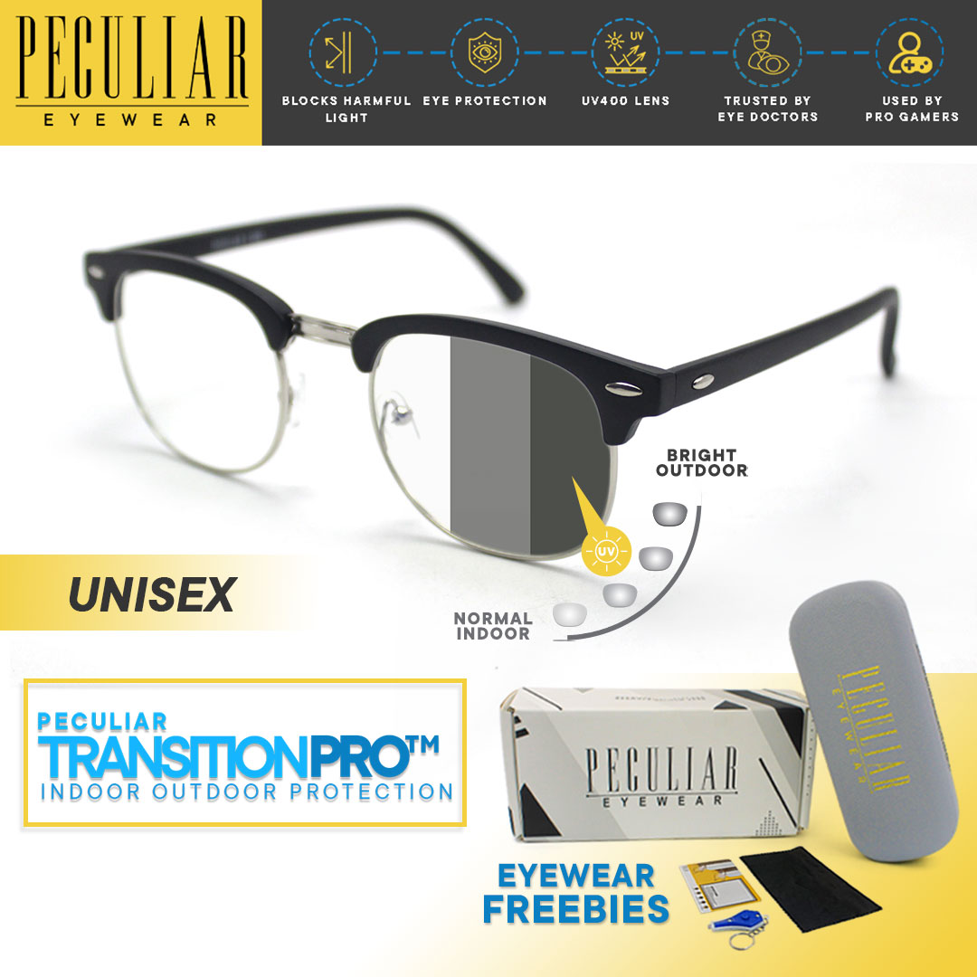 clubmaster transition lenses