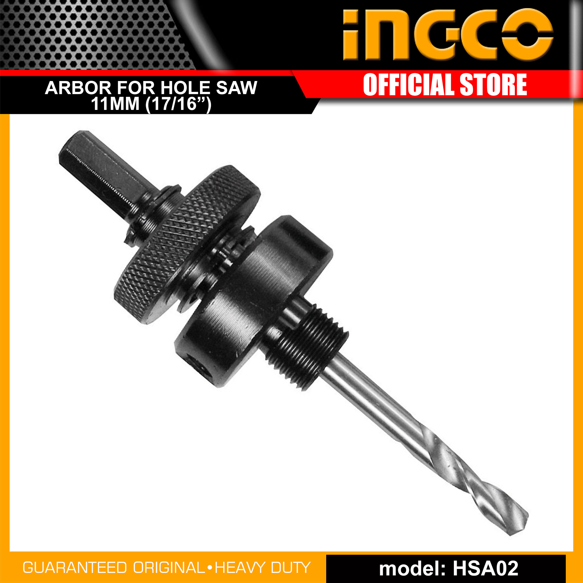 INGCO Arbor for Hole Saw 11mm 17/16" HSA02 IHT Lazada PH
