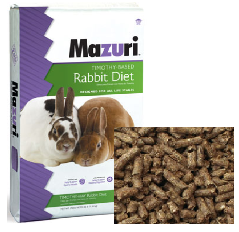 Mazuri timothy based rabbit diet hotsell