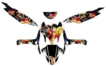 Decals Design For Mio Sporty Matte Gray Matte