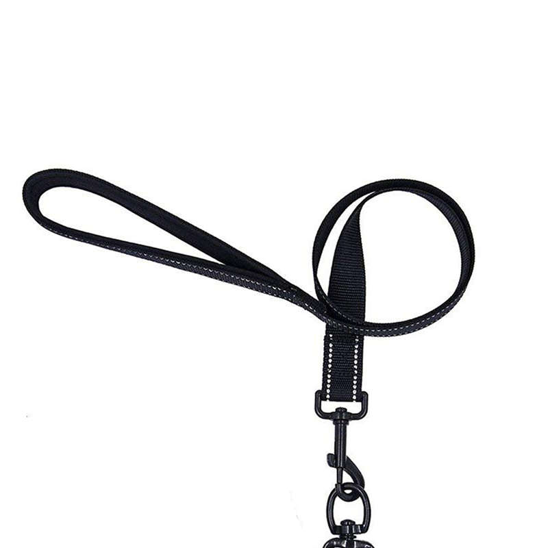 Double Dual Dog Leash,No Tangle Dog Lead With Padded Handle For Two