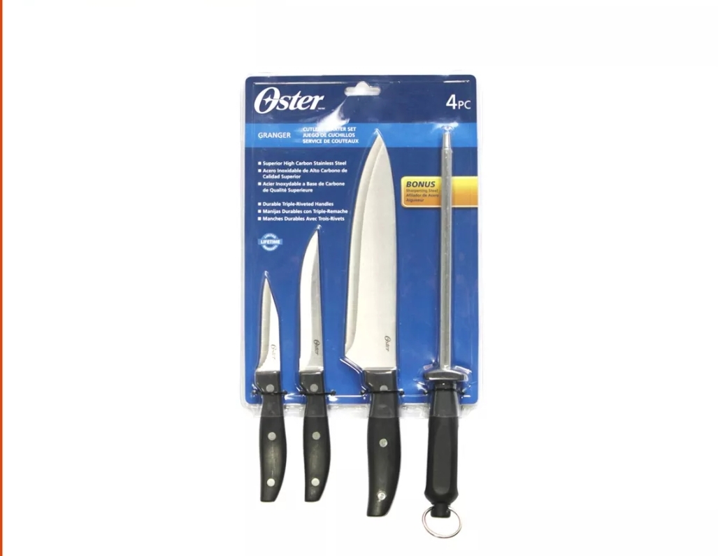 4 PC Oster Edgefield Cutlery Set – R & B Import