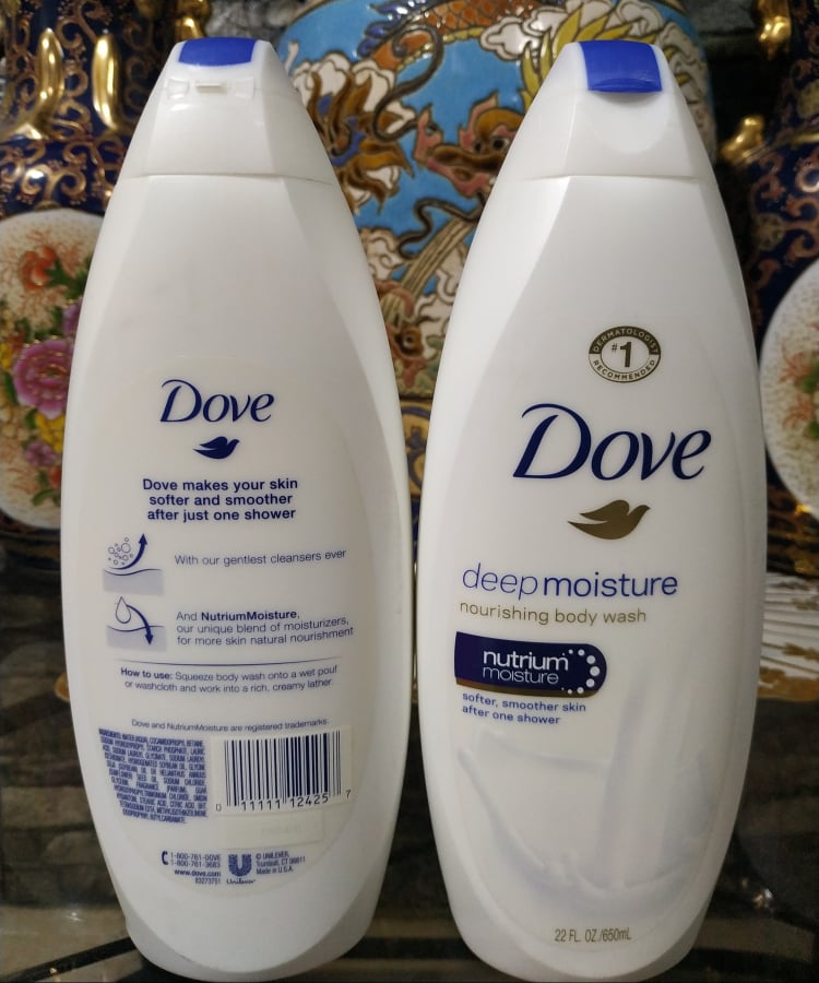 Dove Body Wash For Dry Skin Deep Moisture Hydrating Body Wash 22 oz