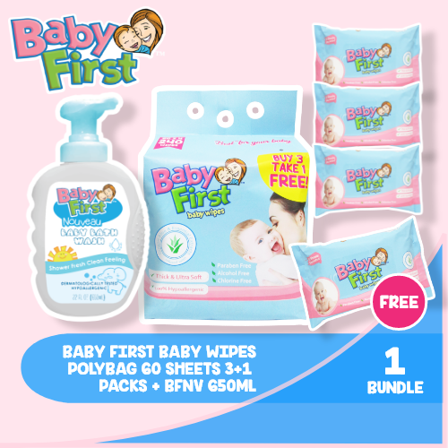 1 pack of baby wipes
